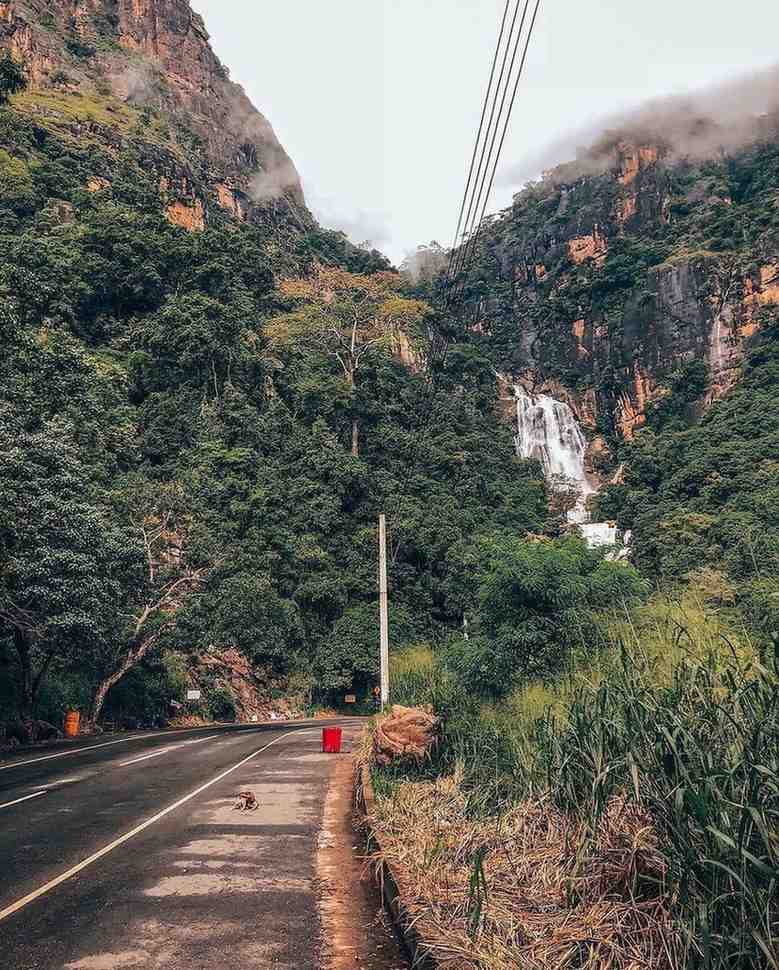 Ravana Falls in Ella